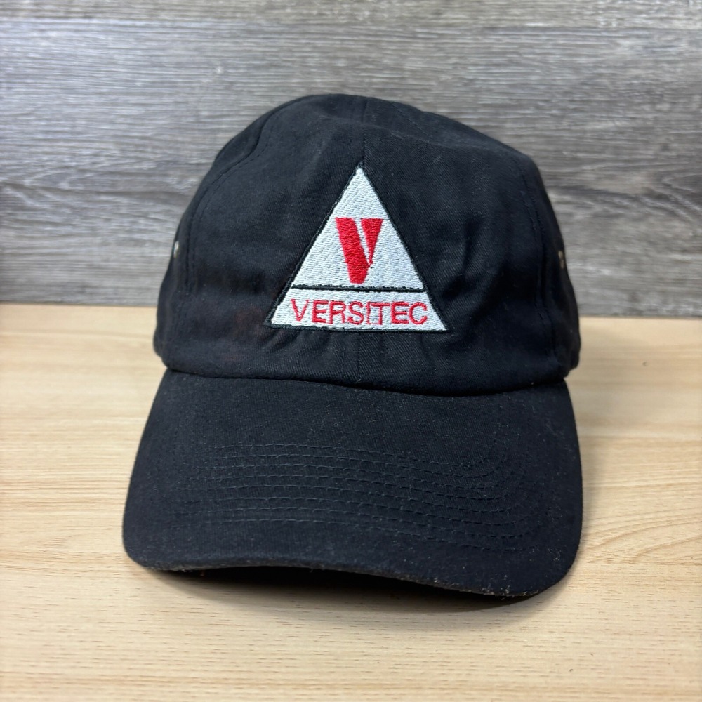 Versitec Hat Cap Strap Back Black‎ Red Canada Adjustable